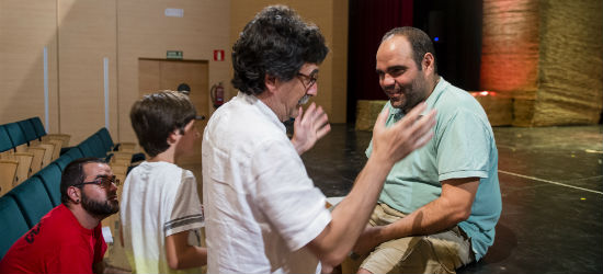  Marta Viera, Juan Carlos Cruz, Mario Vega, Antonio Lozano, 34 Festival de Teatro de Málaga,